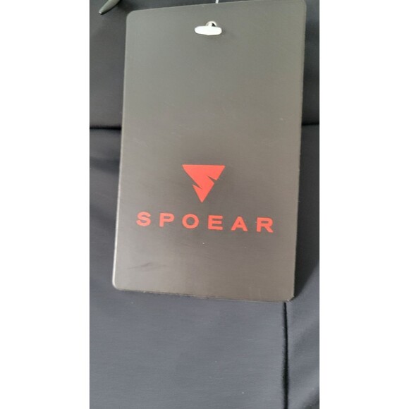 Spoear 3/4 Black/Pink Padded Bike Riding Cycling Capri Tights Sz S - Picture 5 of 8